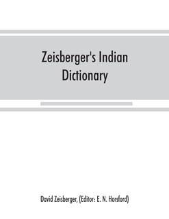 Front cover_Zeisberger's Indian dictionary