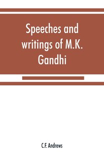 Front cover_Speeches And Writings Of M.k. Gandhi