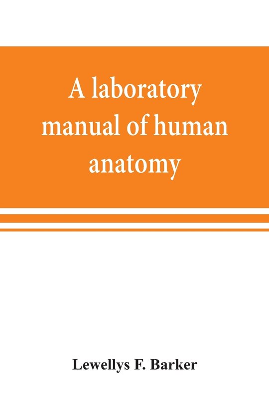 Front cover_A Laboratory Manual Of Human Anatomy