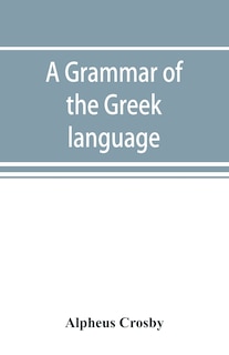 Front cover_A Grammar Of The Greek Language