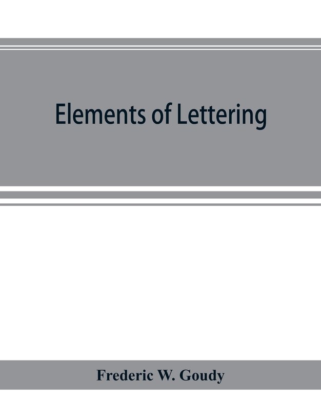 Front cover_Elements Of Lettering