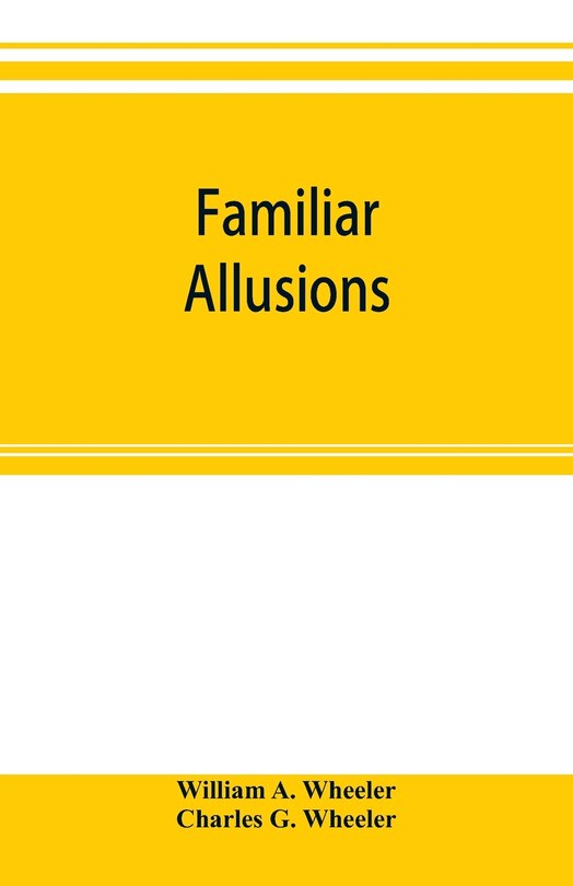 Front cover_Familiar allusions