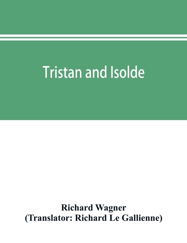 Front cover_Tristan And Isolde
