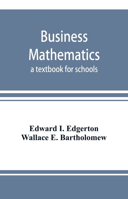 Front cover_Business Mathematics; A Textbook For Schools
