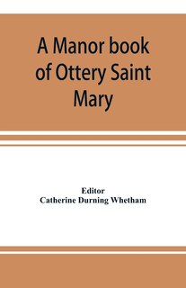 Front cover_A Manor Book Of Ottery Saint Mary