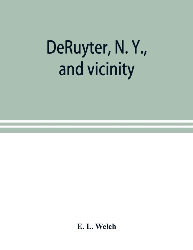 Couverture_DeRuyter, N. Y., and vicinity
