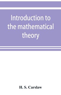 Front cover_Introduction to the mathematical theory of the conduction of heat in solids