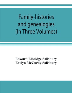 Couverture_Family-histories and genealogies
