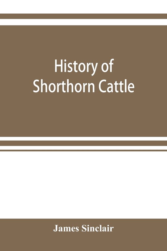 Front cover_History of Shorthorn cattle