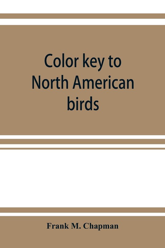 Couverture_Color key to North American birds; with bibliographical appendix
