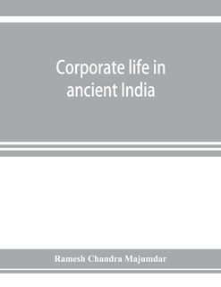 Couverture_Corporate Life In Ancient India