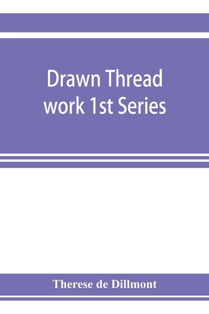 Couverture_Drawn Thread Work 1st Series