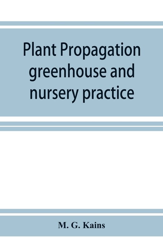 Couverture_Plant propagation