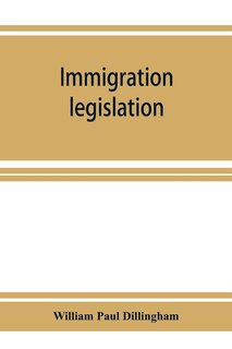 Front cover_Immigration legislation