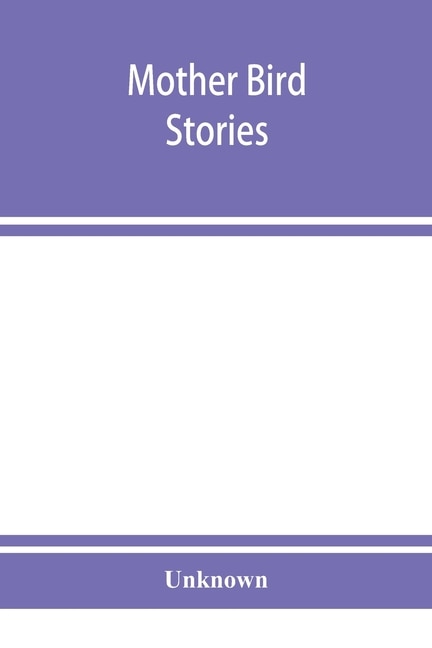 Couverture_Mother bird stories