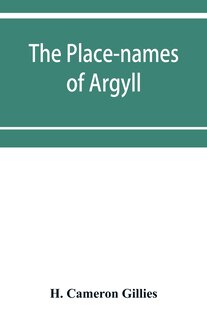 Front cover_The Place-names Of Argyll