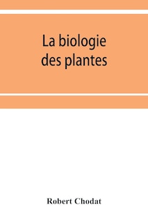 Front cover_La biologie des plantes