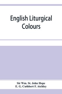 Front cover_English liturgical colours