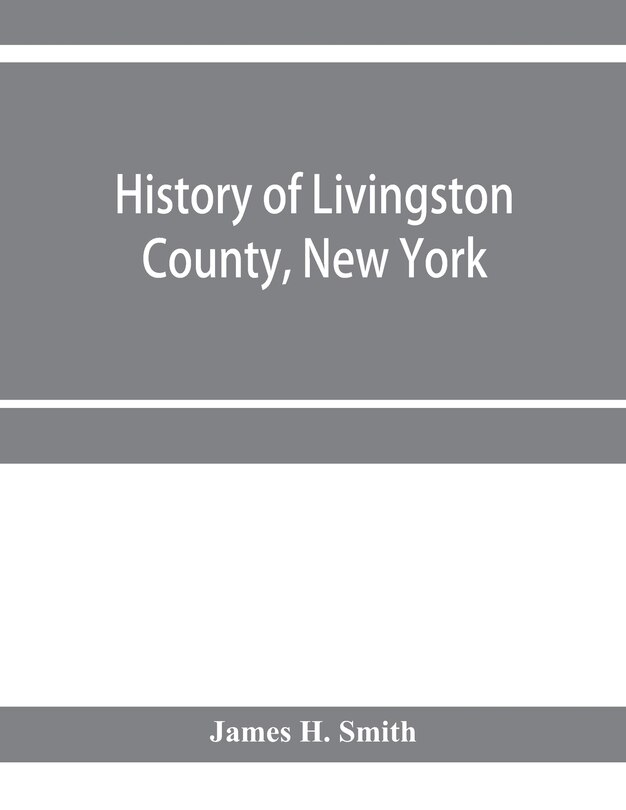 Couverture_History of Livingston County, New York