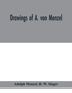 Front cover_Drawings of A. von Menzel