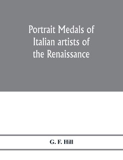 Couverture_Portrait medals of Italian artists of the Renaissance