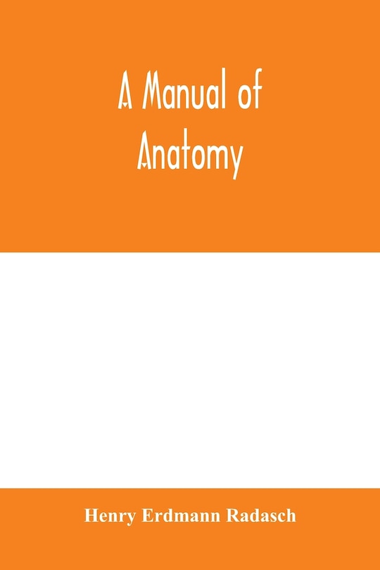 Front cover_A Manual Of Anatomy