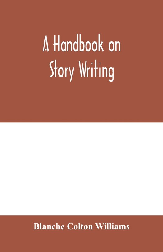 Couverture_A Handbook On Story Writing