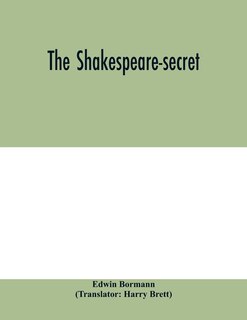 Front cover_The Shakespeare-secret