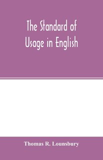 Couverture_The Standard Of Usage In English