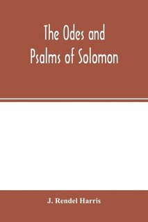 Couverture_The Odes And Psalms Of Solomon