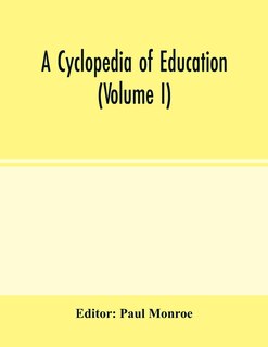 Front cover_A Cyclopedia Of Education (volume I)