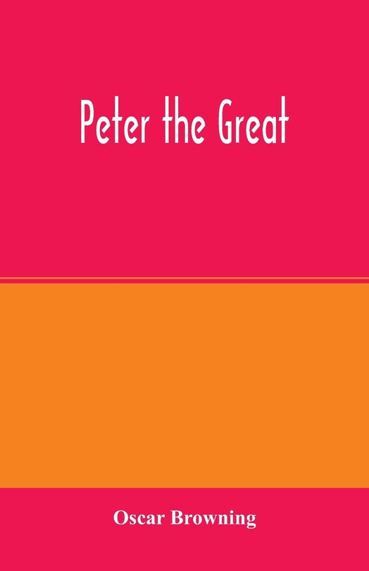Front cover_Peter The Great
