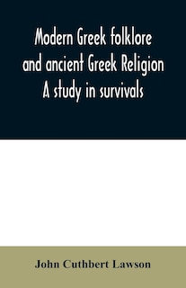 Couverture_Modern Greek folklore and ancient Greek religion