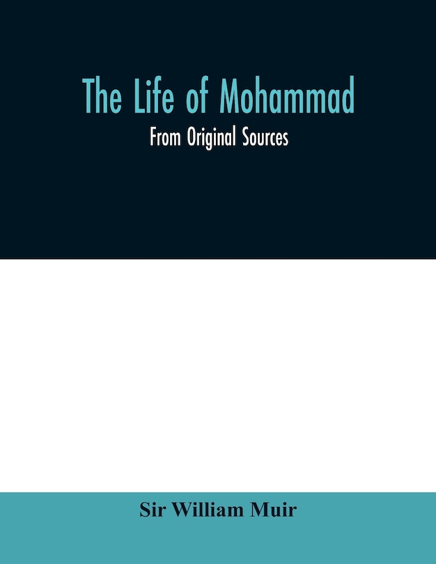 Couverture_The life of Mohammad