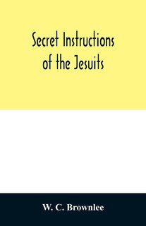 Front cover_Secret instructions of the Jesuits