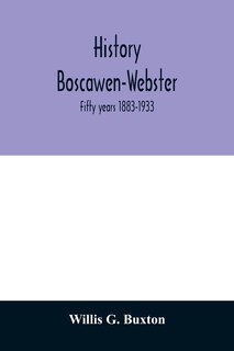 Front cover_History Boscawen-Webster
