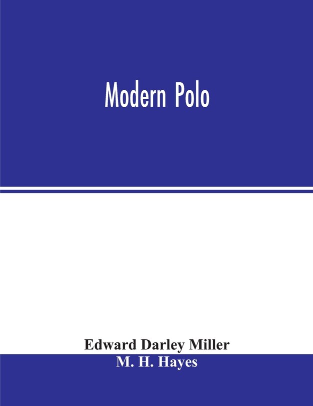 Front cover_Modern polo