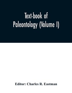 Front cover_Text-book of paleontology (Volume I)