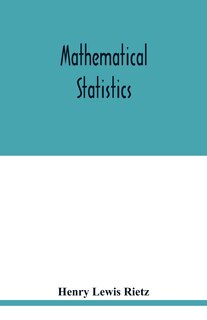 Front cover_Mathematical statistics