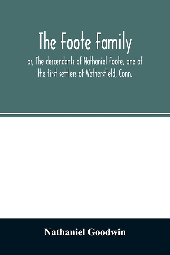 Couverture_The Foote family