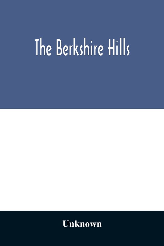 Front cover_The Berkshire Hills