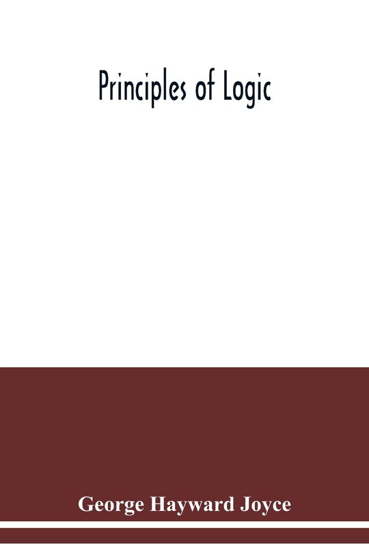 Front cover_Principles of logic