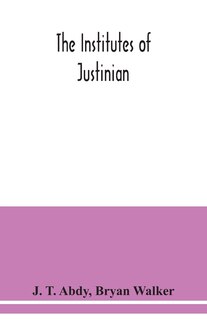 Front cover_The Institutes of Justinian