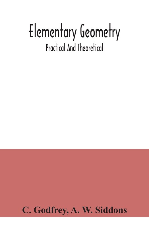 Front cover_Elementary geometry