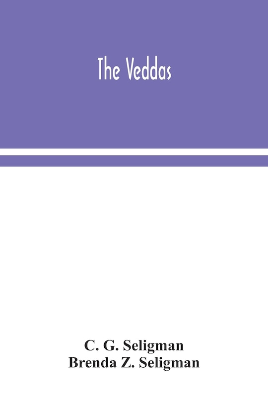 Couverture_The Veddas