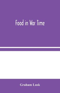 Front cover_Food in War Time