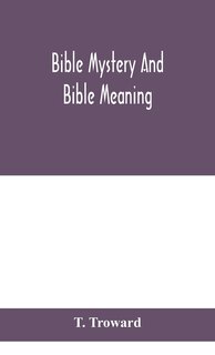 Front cover_Bible mystery and Bible meaning