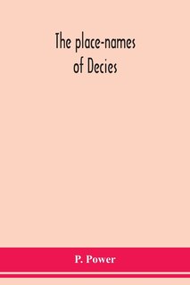 Front cover_The place-names of Decies