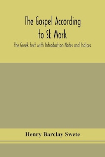 Couverture_The Gospel according to St. Mark