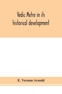 Couverture_Vedic metre in its historical development